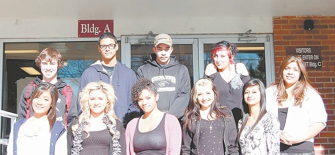 CourtesyThese students at Pioneer High School were named &#038;#8220;outstanding&#038;#8221; by teachers and other staff.