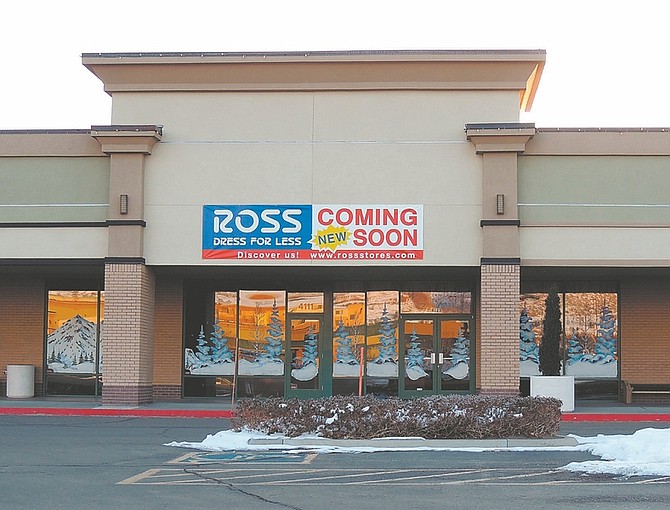 Coming soon? Ross sign sprouts at Carson City's Southgate Serving