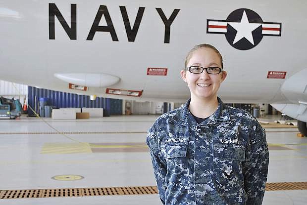 Airman Breanna Deusenberry, a native of Carson City, is serving aboard the third largest base in the nation.