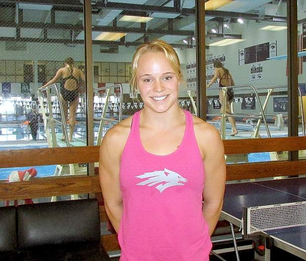 Krysta Palmer has seen her time at the University of Nevada&#039;s Lombardi Recreation Center rewarded with two Mountain West Diver of the Year awards and an invitation to the U.S. Olympic Diving Trials this month in Indianapolis.