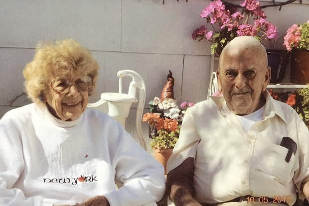 Paul and Eileen Paloolian of Carson City are celebrating their 72nd wedding anniversary today with family.