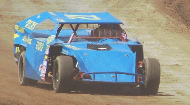 The action was fast and furious Saturday during the IMCA Modifieds racing at Rattlesnake.