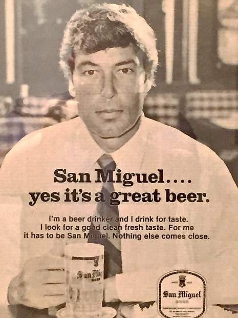 Cheers to Pop (seen here in a Don Miguel advertisement), who put the &quot;food in &quot;foodie&quot; long before it was trendy. His cooking was all about love.