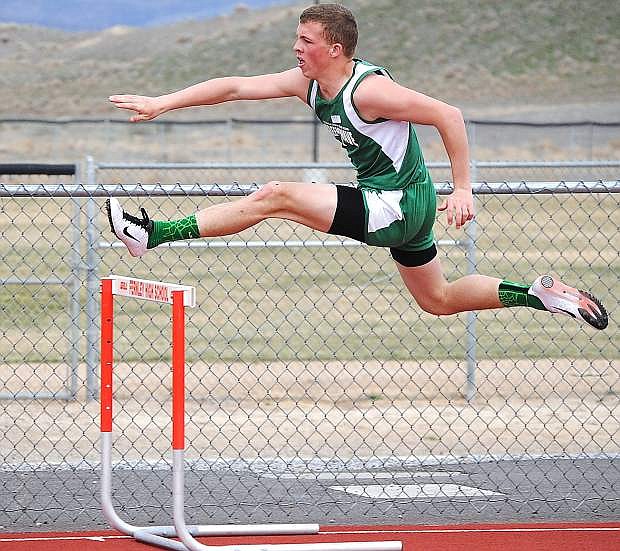 Fallon&#039;s Jordan Schultz, who competed in the hurdles, pole vault and relays, will walk-on to the track program at Idaho State University this year.