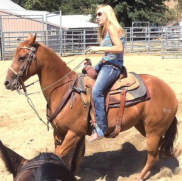 Fallon grad Kayla Norcutt finished her junior season in the rodeo arena for Feather River College (Calif.).
