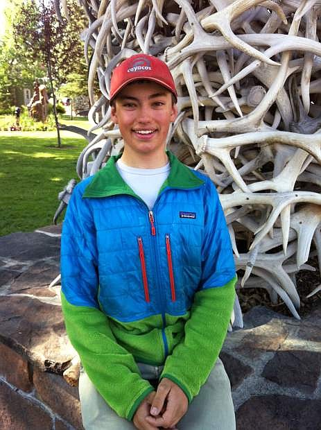 Carson High School student Fritz Steinle completed a wilderness horse packing expedition in July across the Absaroka Mountains in Wyoming.