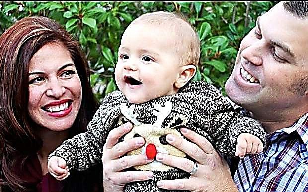 Elisa and Jon Storke with their son, Dylan.