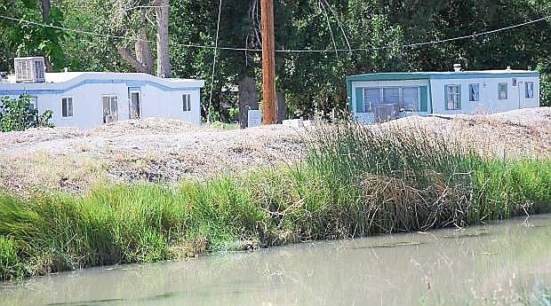 The V-Line canal west of Fallon will be included in a flood study.
