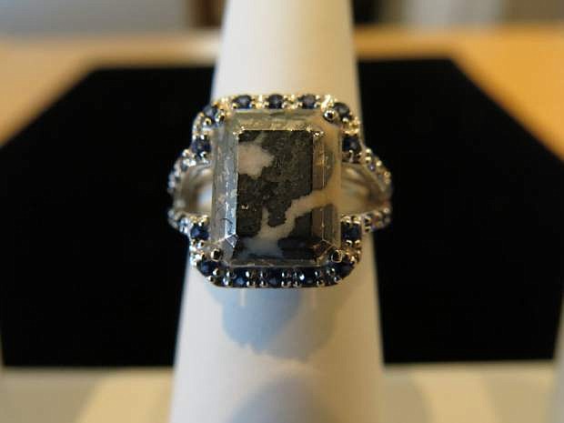 Rupert&#039;s Precision Gemcutting designed a ring in honor of Nevada&#039;s 150th birthday.