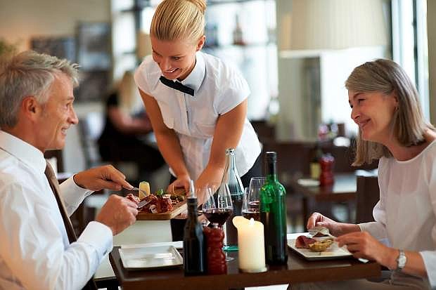 When dining out, be sure to alert your server to any food allergies you have.