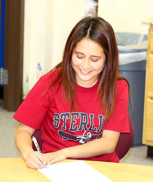 Carson High School senior Julie Torres will play soccer at Sterling Univeristy next year.