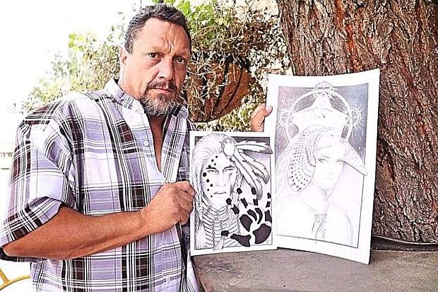 Local graphite artist Scott Tyzbir is showcasing his artwork at the Nevada Day art show at Brewery Arts Center Oct. 22.