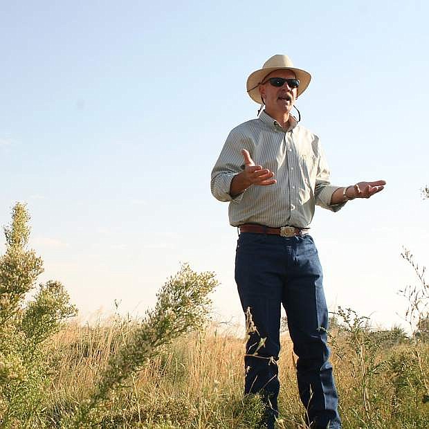Jay Davison, an alternative crops and forage specialist with University of Nevada Cooperative Extension, will host an Alternative Crop Field Dayin Fallon on Friday.