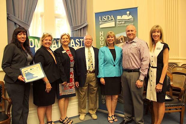 USDA Rural Development, Nevada Housing Division and the Nevada Rural Housing Authority honored mortgage lending professionals at their Power Hour celebration of National Homeownership Month on Tuesday.