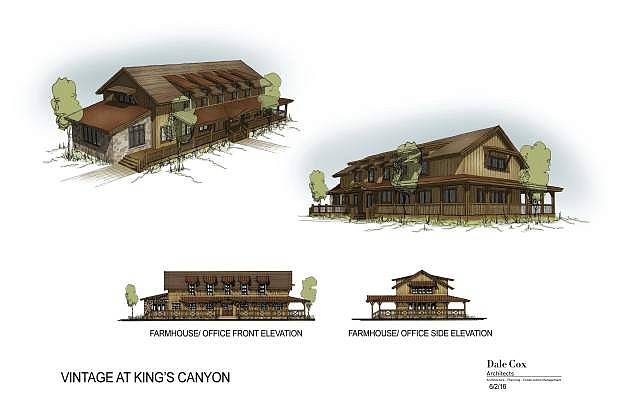 Conceptual drawings of the new plans for the Vintage at Kings Canyon.