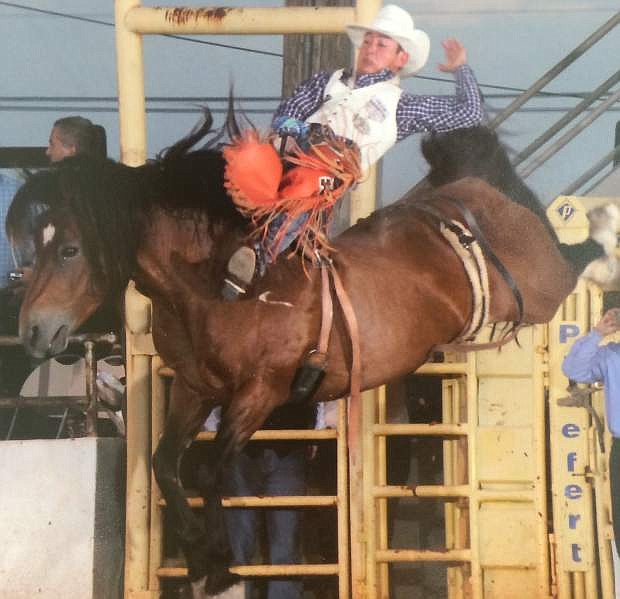 Clayton Biglow, pictured in competition, is designated to be a part of Western Nevada College&#039;s new Rodeo Club.