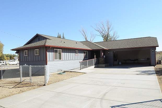 The Washoe Tribal Housing Authority has finished building the first new house at Stewart since the early 1990s.