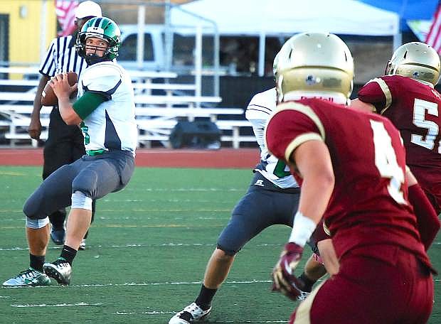 Fallon quarterback Joe Pyle leads the Greenwave into Saturday&#039;s Northern Division I-A opener at Truckee.