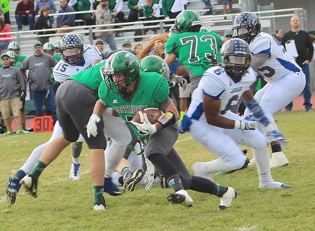 Greenwave running back Nathan Heck was named first-team all-state in the Division I-A on Wednesday.