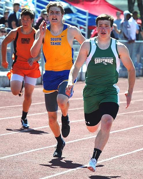 Fallon&#039;s Jake Ernst is one of three Greenwave triple jumpers to qualify for today&#039;s Division I-A state track meet at Silverado High School in Las Vegas.