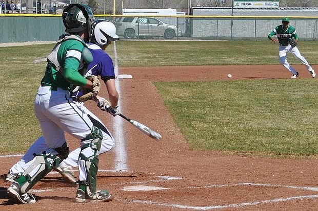 The Wave&#039;s Alex Mendez fields a grounder at third in the series against Spring Creek this past weekend.