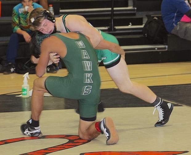 The Greenwave varsity wrestling team has been reaping the benefits of several undefeated wrestlers in their roster before the duals.