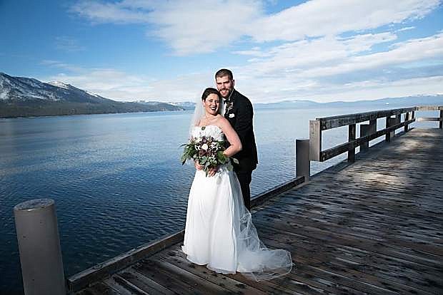 Kristin Neddenriep married Peter Eliasen Dec. 14 at Lake Tahoe.