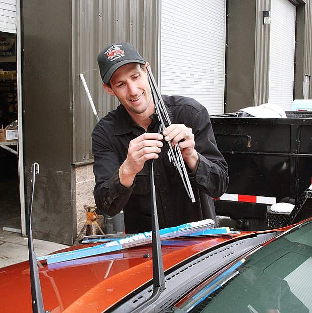 Having updated and working windshield wipers is very important for winter visibility.