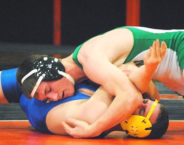 Fallon wrestler Trae Workman aims for a state title at Saturday&#039;s Division I-A tournament in Primm.