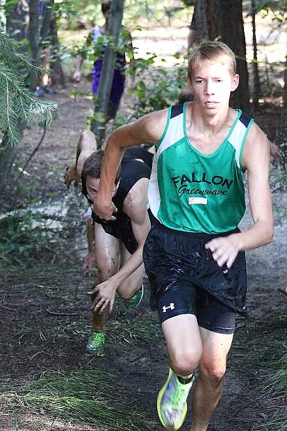 Fallon junior Tristen Thomson leads the Greenwave into today&#039;s Northern Division I-A regional meet in Reno.