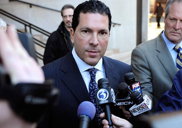 FILE - In this March 17, 2011 file photo, attorney Joseph Tacopina speaks to the media outside Superior Court in New Haven, Conn. Major League Baseball is challenging Alex Rodriguez&#039;s lawyer to allow the sport to make public the evidence that led to the 211-game suspension of the New York Yankees star. MLB executive vice president Rob Manfred wrote to lawyer Joseph Tacopina on Monday, Aug. 19, 2013, urging him to waive his client&#039;s confidentiality. (AP Photo/Jessica Hill, File)
