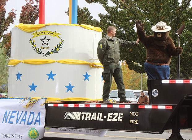 The highlight of the  Nevada Day weekend is thea nnual parade on Saturday in Carson City.