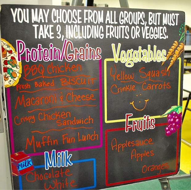 At Numa Elementary and other district schools, the meal program not only offers healthy choices and breakfast but for families who qualify, meals are free or at a reduced price.