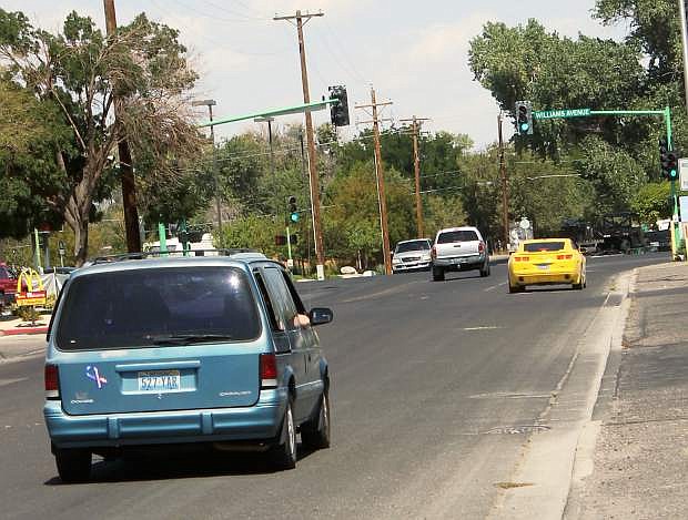 The Nevada Department of Transportation presented a plan to county commissioners to install bike paths along major route such as Allen Road.