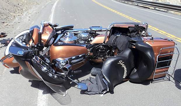 James Edward &quot;Shag&quot; Cooper of Fallon was killed on Sunday when his motorcycle struck a guardrail near Virginia City.