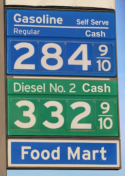 Fuel prices have dropped more than 44 cents in November in the Churchill County area.