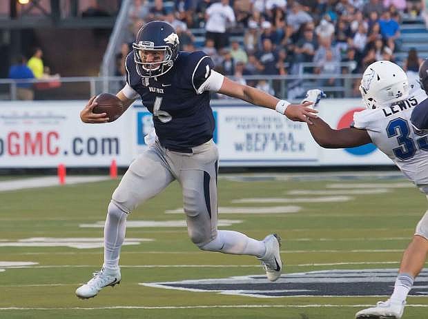 Ty Gangi has become Nevada&#039;s starting quarterback after an injury ended Tyle Stewart&#039;s season.