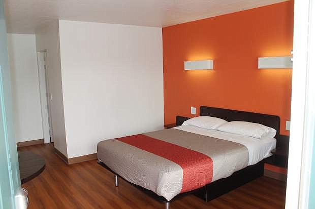 Remodeling spruced up 41 rooms at the Fallon Motel 6.