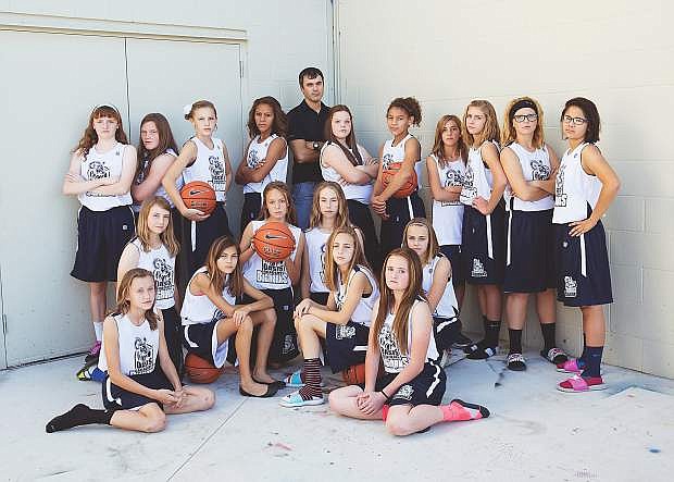 The Oasis Academy Lady Big Horn Middle School basketball team begun its inaugural season.