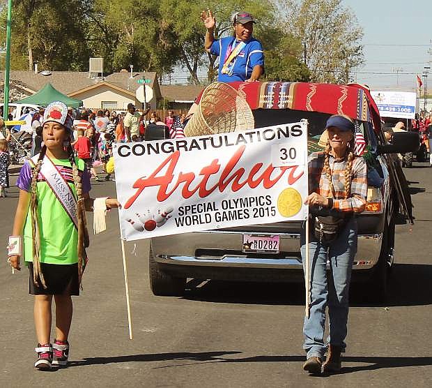 President&#039;s Award: Arthur Bryan, Gold Medal winner in the Bowling Special Olympics games.