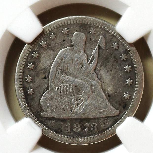 A rare quarter has returned to Carson City after 142 years.