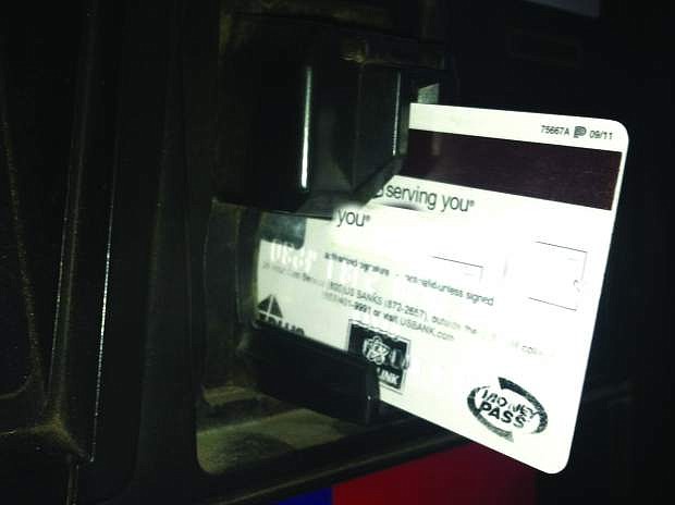Law enforcement agencies have not received any reports dealing with credit card fraud at the gas pumps.