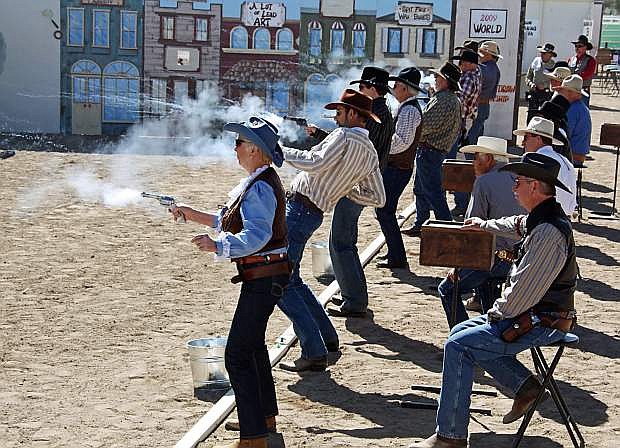 The World Championship of Cowboy Fast Draw begins next week at the Churchill CVounty Fairgrounds.