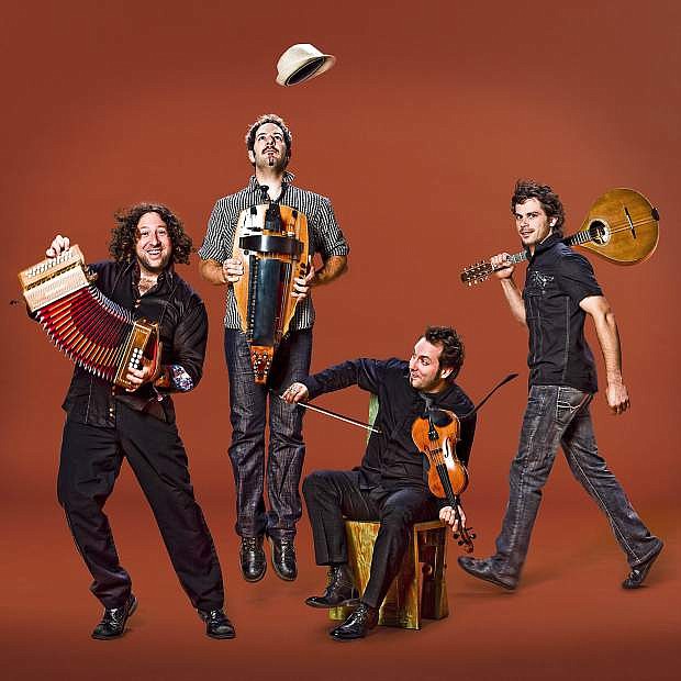 Le Vent du Nord, a Canadian folk music group, appears in Fallon later this month.