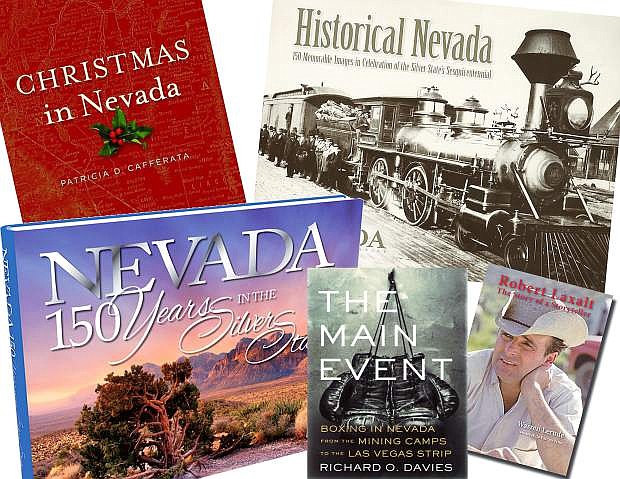 Books released this year or in prvious years about Nevada will make excellent Christmas gifts.