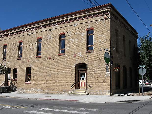 The former Carson Brewing Company building, erected in 1864, remains a Carson City landmark and is now home of the Brewery Arts Center.