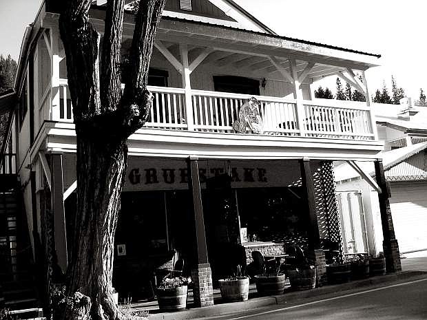 The quaint community of Downieville, California is filled with picturesque, historic buildings.