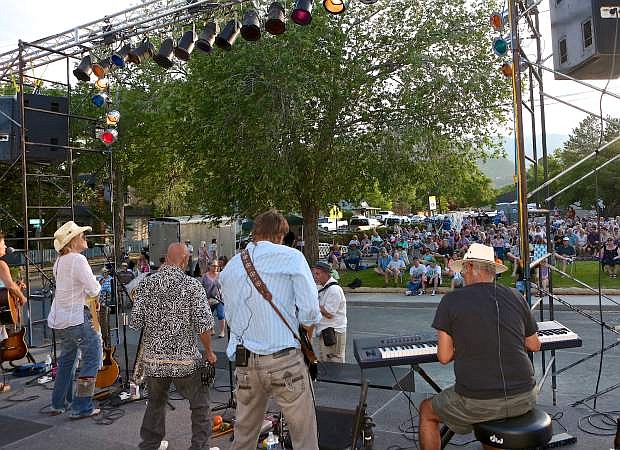 A nice sized crowd was on hand at the Brewery Arts Center last summer to watch Mumbo Gumbo.