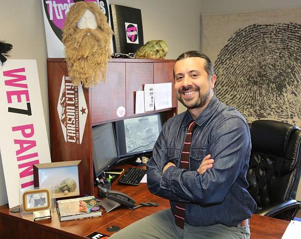 Mark Salinas is the arts &amp; culture coordinator for Carson City.