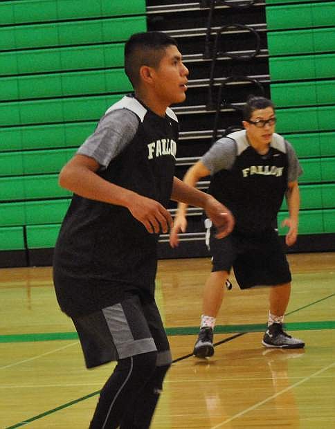 As the start of the season approached, members of the Greenwave boys&#039; basketball team performed drills to refresh their skills.
